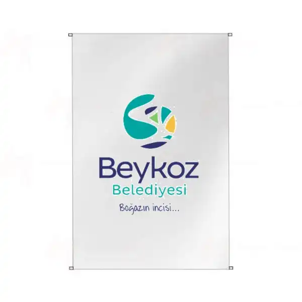 Beykoz Belediyesi Bina Cephesi Bayrak imalat