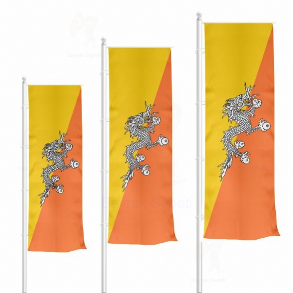 Bhutan Dikey Gnder Bayraklar