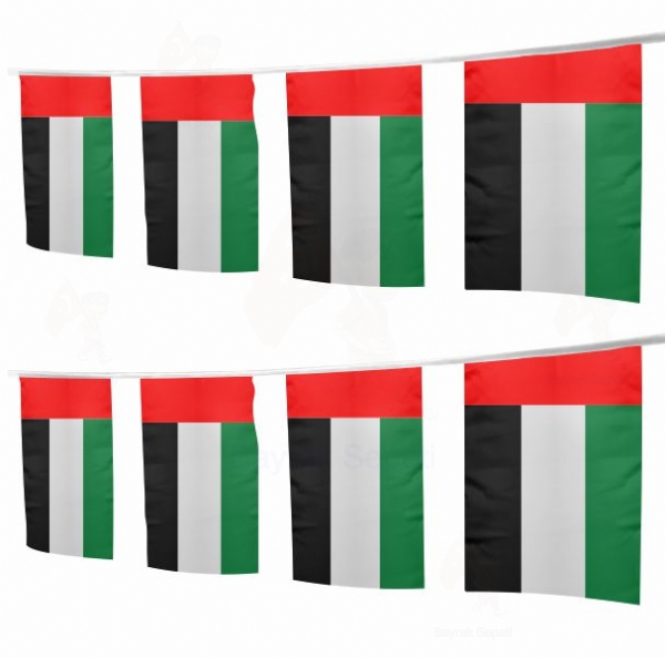 Birleik Arap Emirlikleri pe Dizili Ssleme Bayraklar
