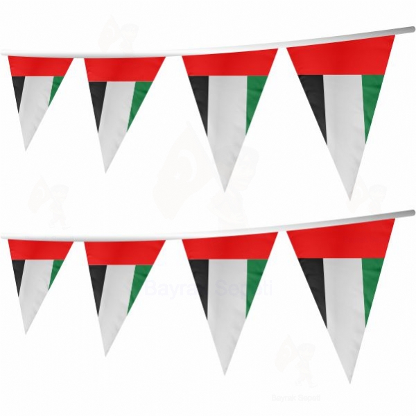 Birleik Arap Emirlikleri pe Dizili gen Bayraklar