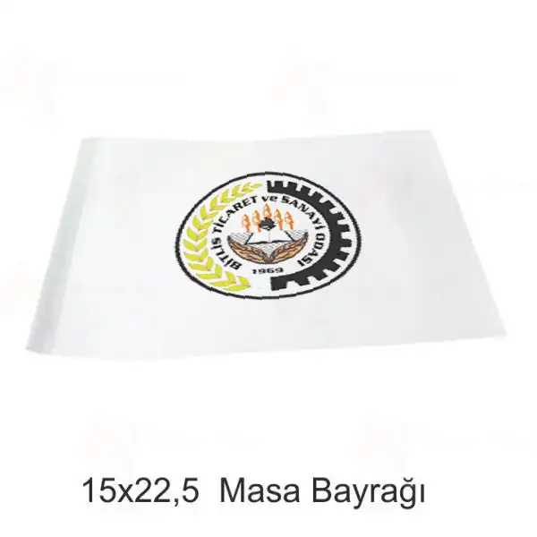 Bitlis Ticaret Ve Sanayi Odas Masa Bayraklar eitleri