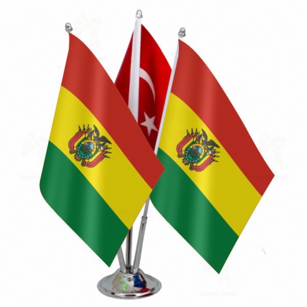 Bolivya 3 L Masa Bayraklar