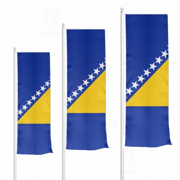 Bosna Hersek Dikey Gnder Bayrak