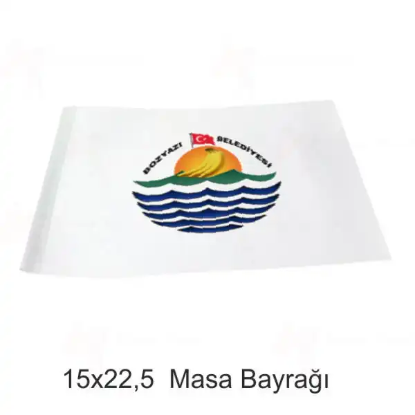 Bozyaz Belediyesi Masa Bayraklar