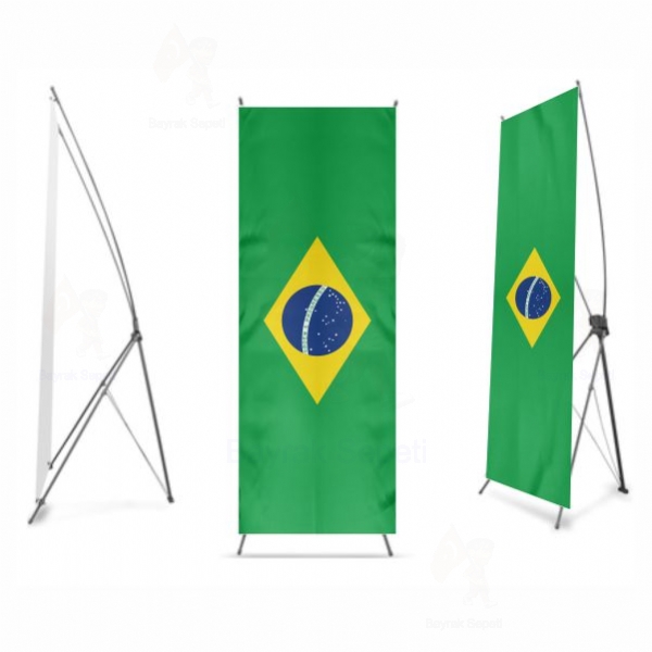 Brezilya X Banner Bask