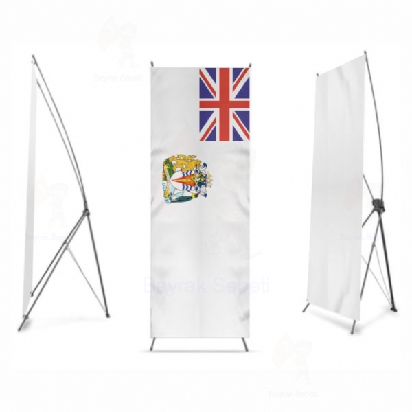 Britanya Antarktika Topraklar X Banner Bask Tasarm