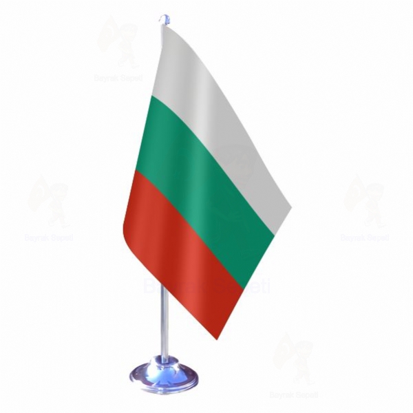 Bulgaristan Tekli Masa Bayraklar