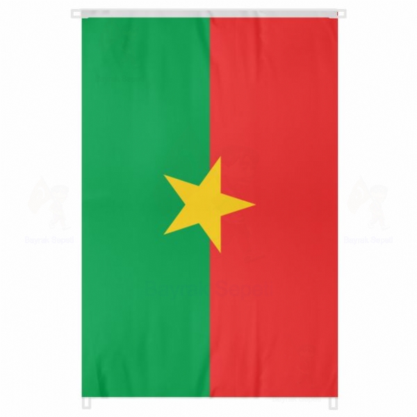 Burkina Faso Bina Cephesi Bayraklar