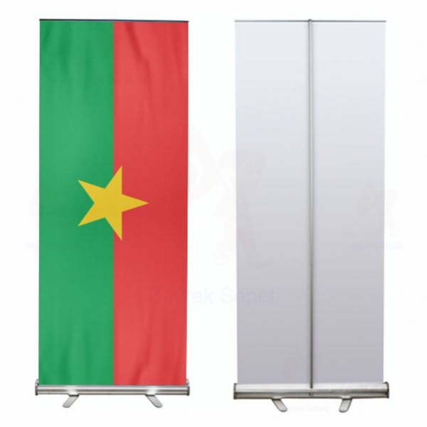 Burkina Faso Roll Up ve Banner
