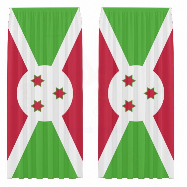 Burundi Gnelik Saten Perde retimi