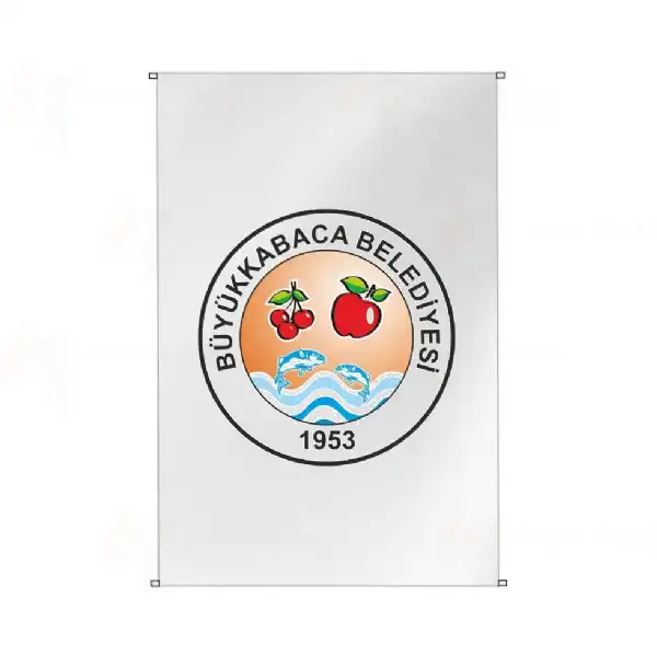 Bykkabaca Belediyesi Bina Cephesi Bayraklar