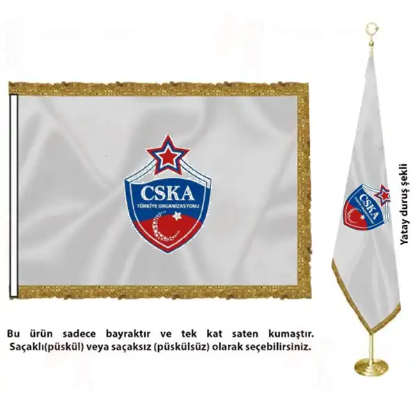 Cska Moskova Trkiye Organizasyonu Saten Kuma Makam Bayra