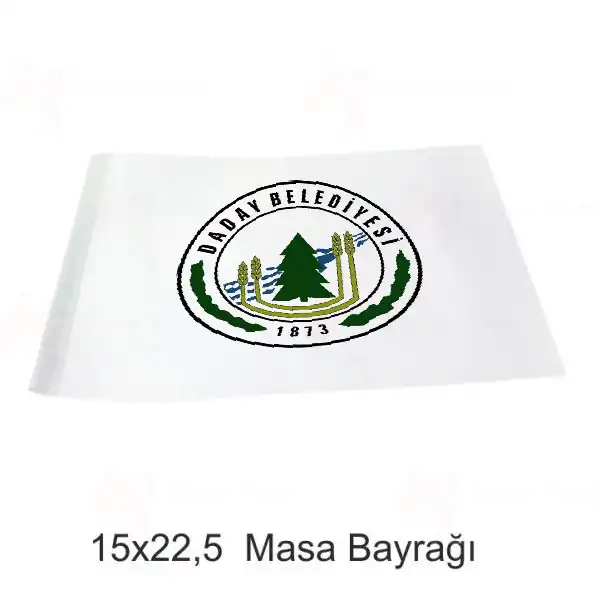 Daday Belediyesi Masa Bayraklar