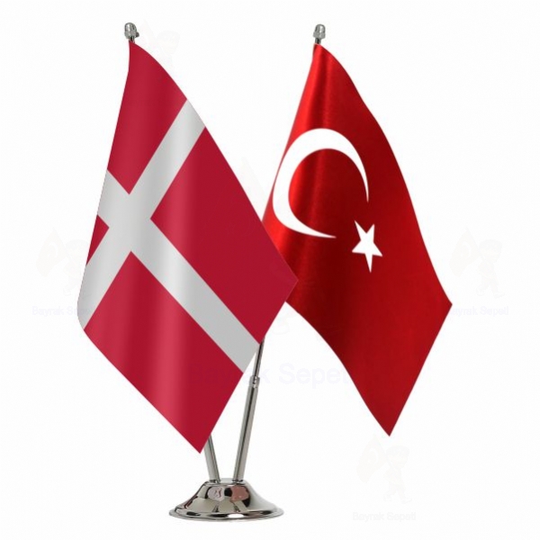 Danimarka 2 Li Masa Bayraklar Bul