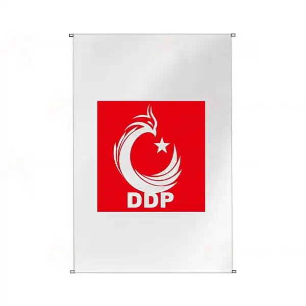 Deiim ve Demokrasi Partisi Bina Cephesi Bayraklar