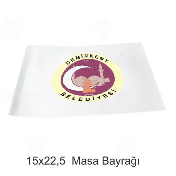 Demirkent Belediyesi Masa Bayraklar Resimleri