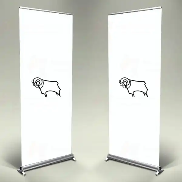 Derby County Roll Up ve BannerSat