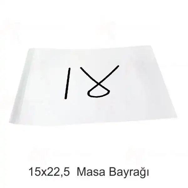 Dï¿½ï¿½er Boyu Masa Bayraklarï¿½ imalatï¿½