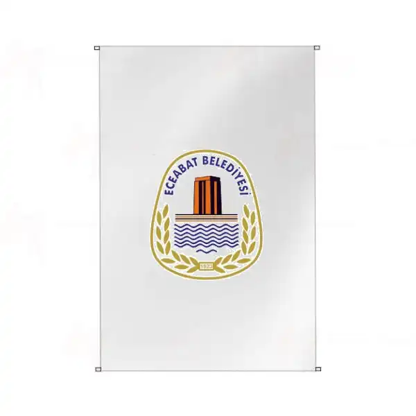 Eceabat Belediyesi Bina Cephesi Bayraklar