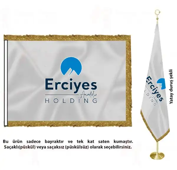 Erciyes Anadolu Holding Saten Kuma Makam Bayra Ebatlar