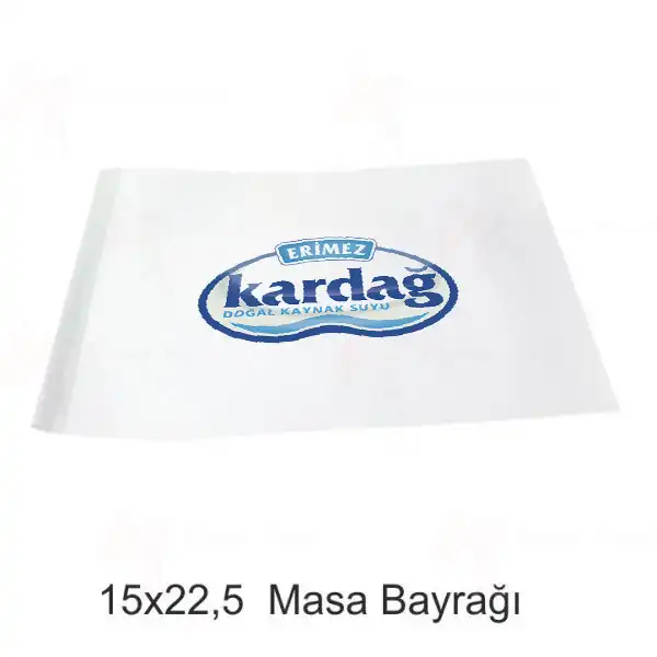 Erimez Karda Su Masa Bayraklar