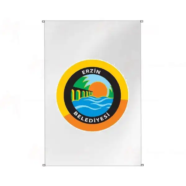 Erzin Belediyesi Bina Cephesi Bayrak Ebat