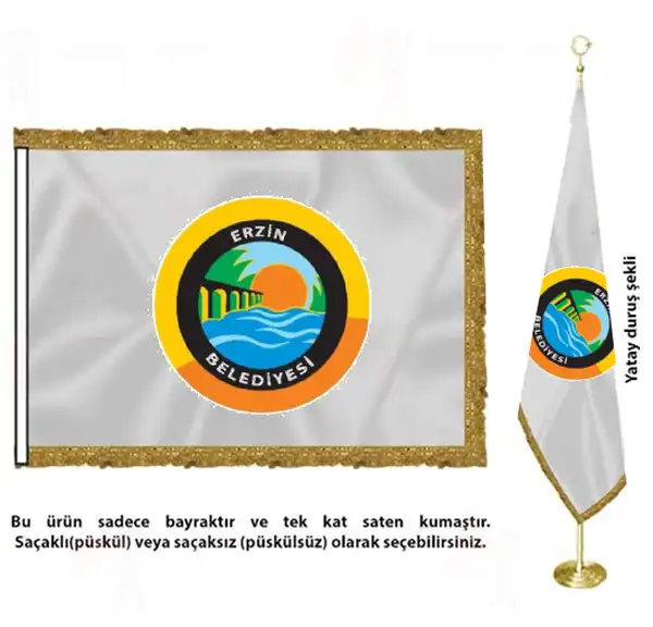 Erzin Belediyesi Saten Kuma Makam Bayra