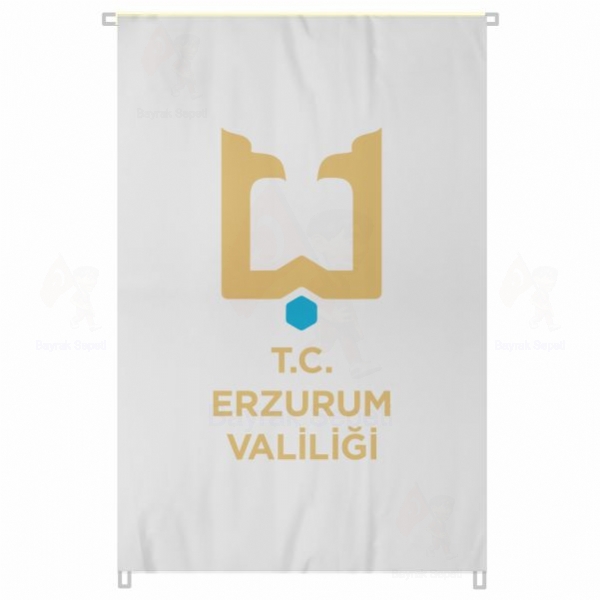Erzurum Valilii Bina Cephesi Bayrak eitleri