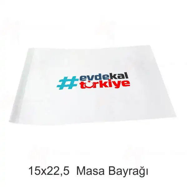 Evde Kal Masa Bayraklar lleri