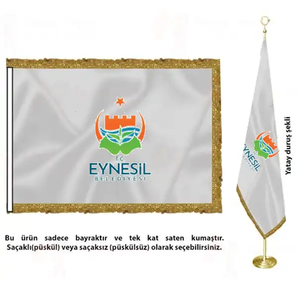 Eynesil Belediyesi Saten Kuma Makam Bayra