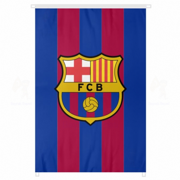 FC Barcelona Bina Cephesi Bayrak Grselleri