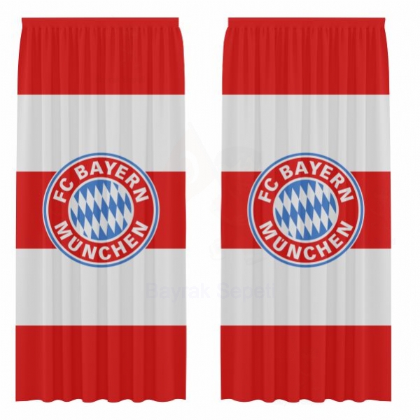 FC Bayern Mnchen Gnelik Saten Perde imalat