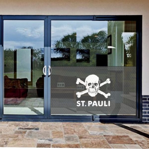 FC St Pauli Skull And Crossbones One Way Vision