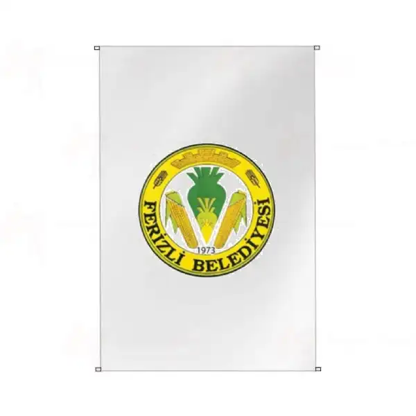 Ferizli Belediyesi Bina Cephesi Bayraklar