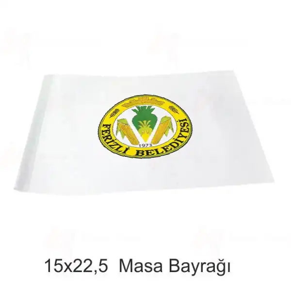 Ferizli Belediyesi Masa Bayraklar