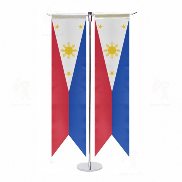Filipinler T Masa Bayraklar malatlar