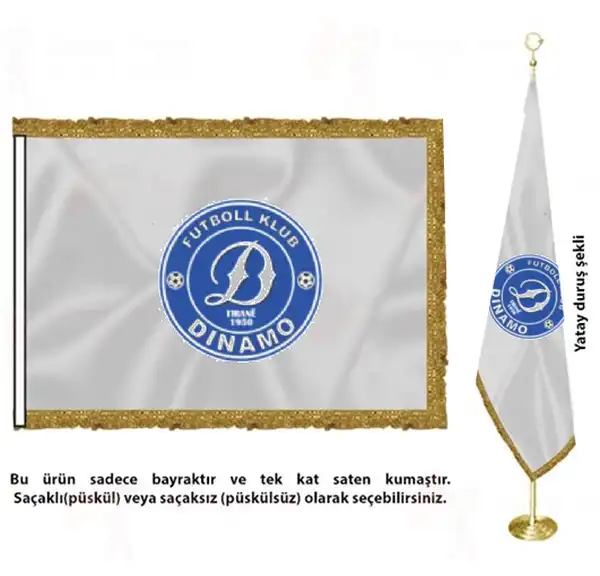 Fk Dinamo Tirana Saten Kuma Makam Bayra