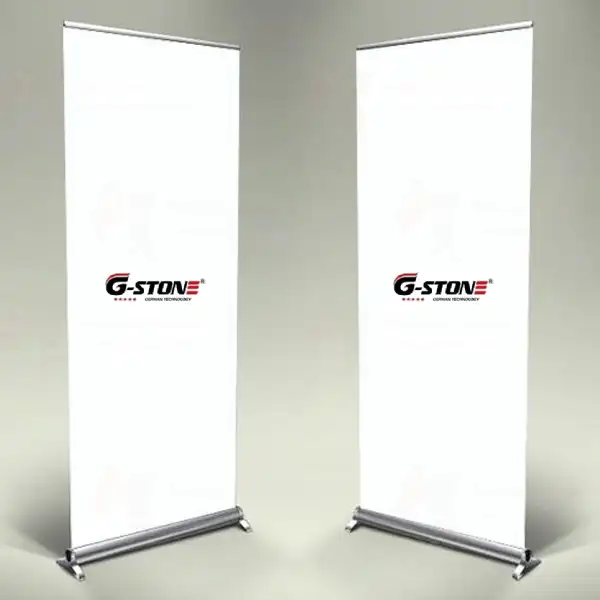 G Stone Roll Up ve Banner