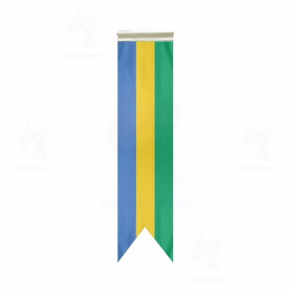 Gabon T Masa Bayrağı Gabon L Masa Bayrağı