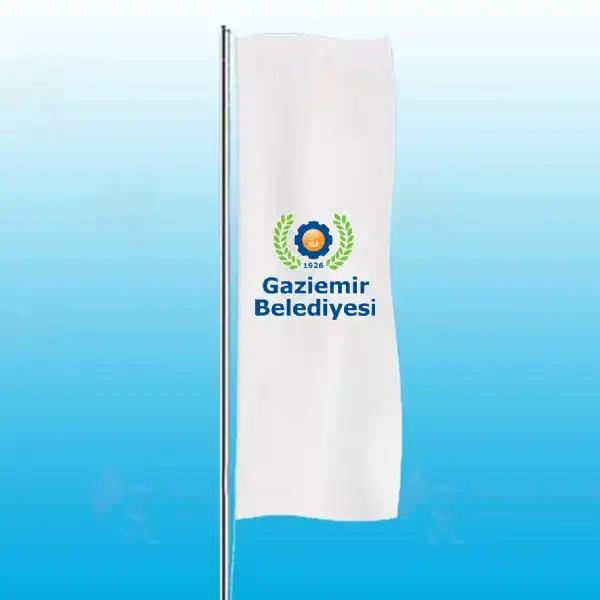 Gaziemir Belediyesi Dikey Gnder Bayraklar