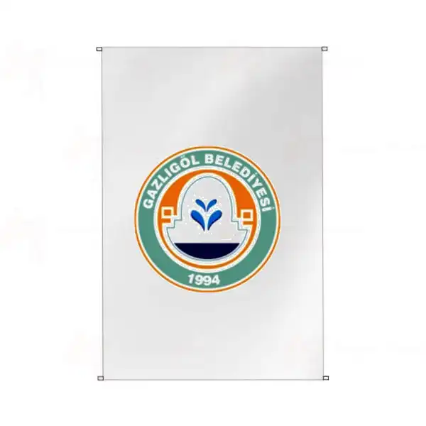 Gazlgl Belediyesi Bina Cephesi Bayraklar