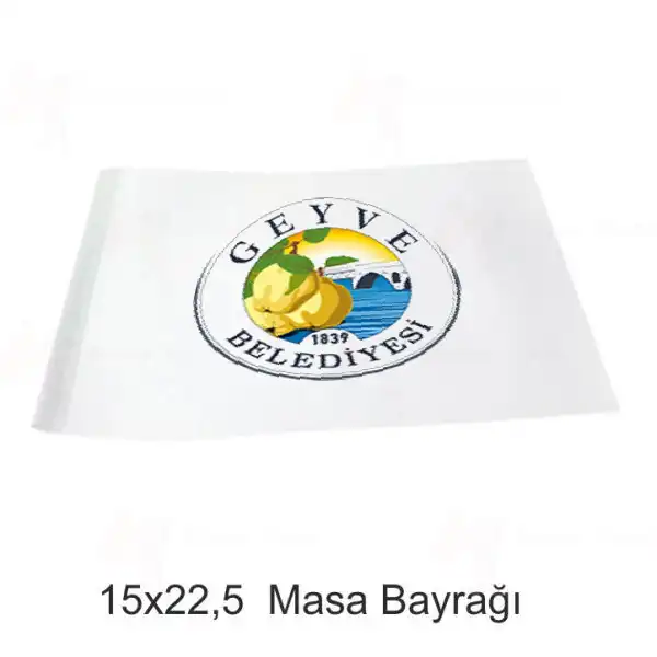 Geyve Belediyesi Masa Bayraklar