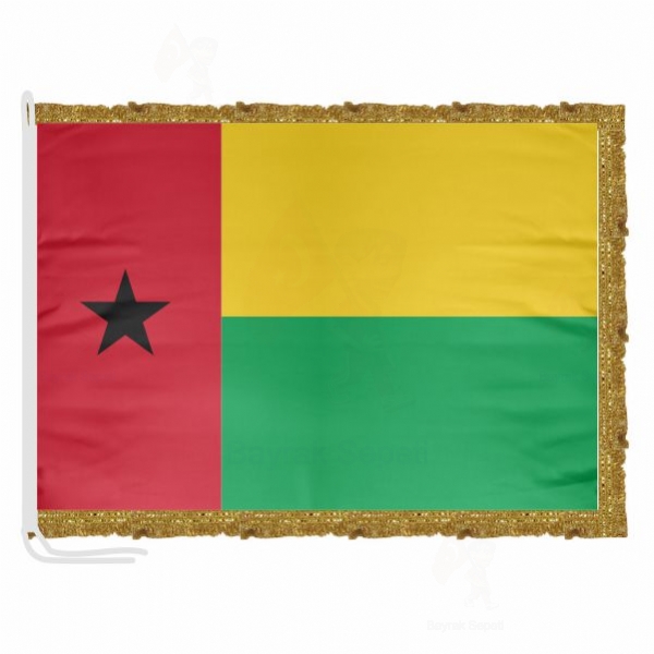 Gine Bissau Saten Kuma Makam Bayra Toptan