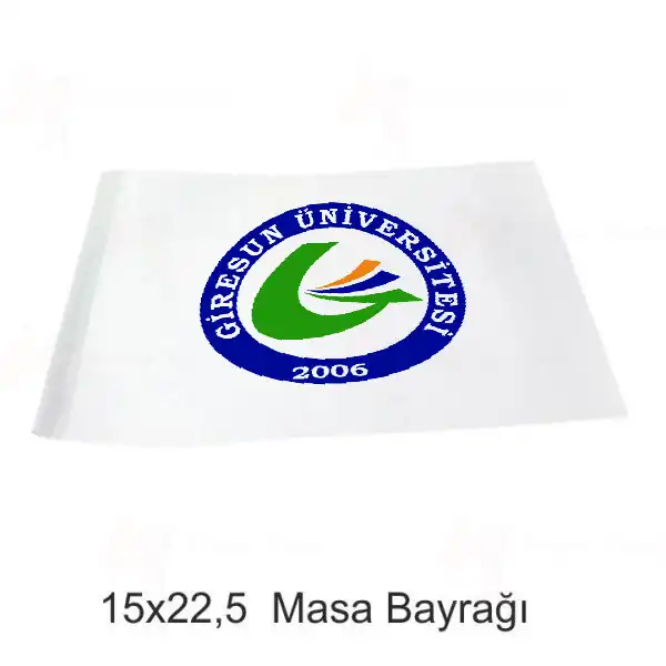 Giresun niversitesi Masa Bayraklar