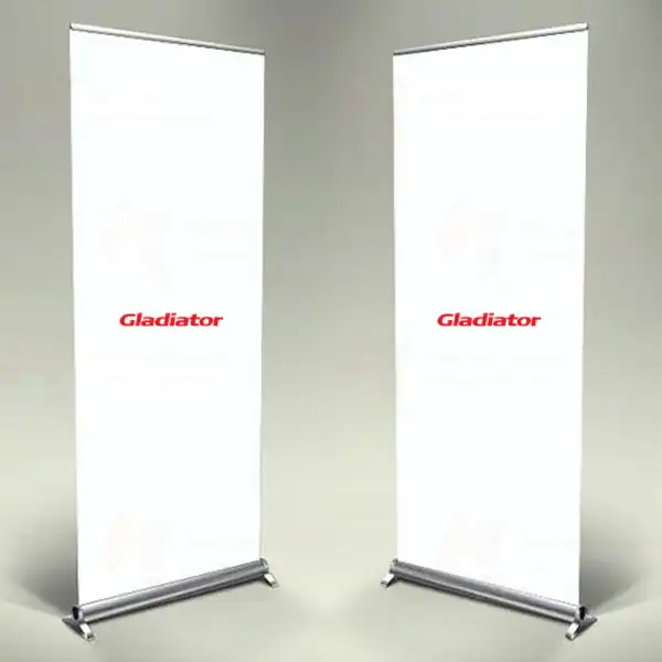 Gladiator Roll Up ve Banner