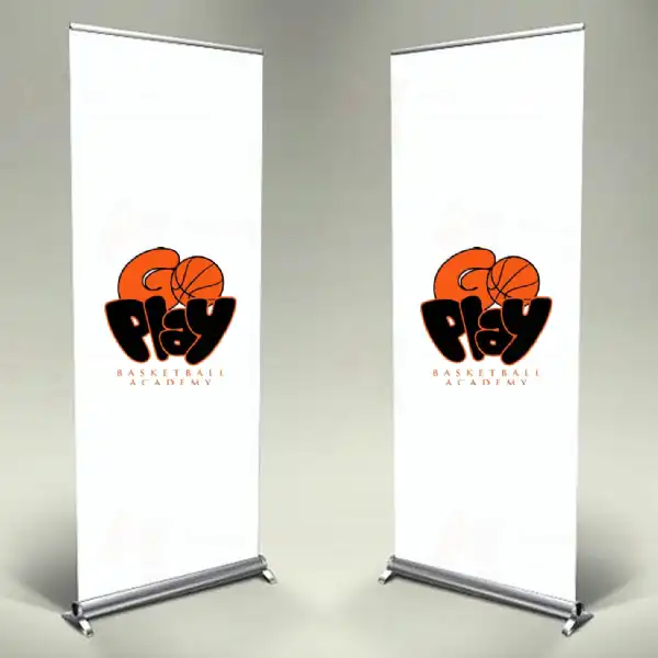Goplay Basketball Academy Roll Up ve Banner