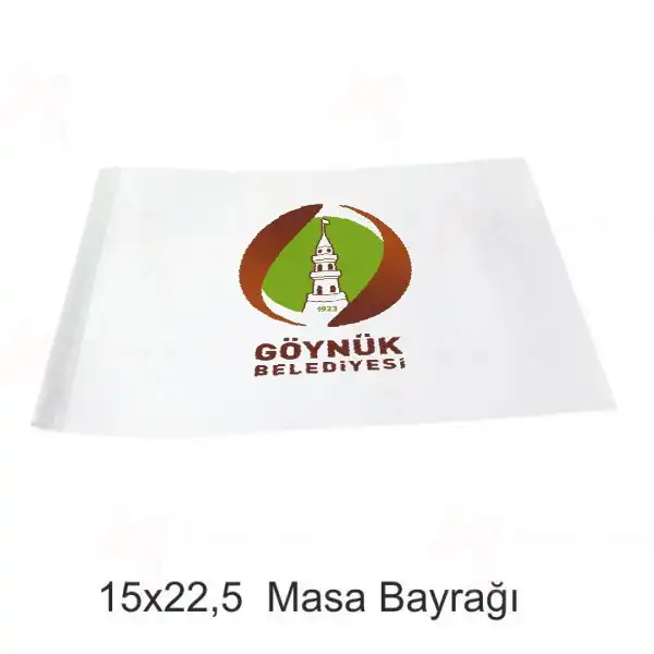 Gynk Belediyesi Masa Bayraklar