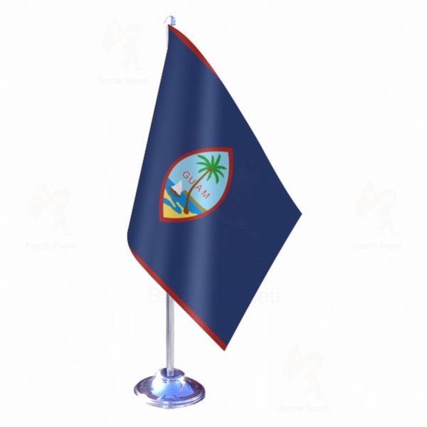 Guam Tekli Masa Bayraklar