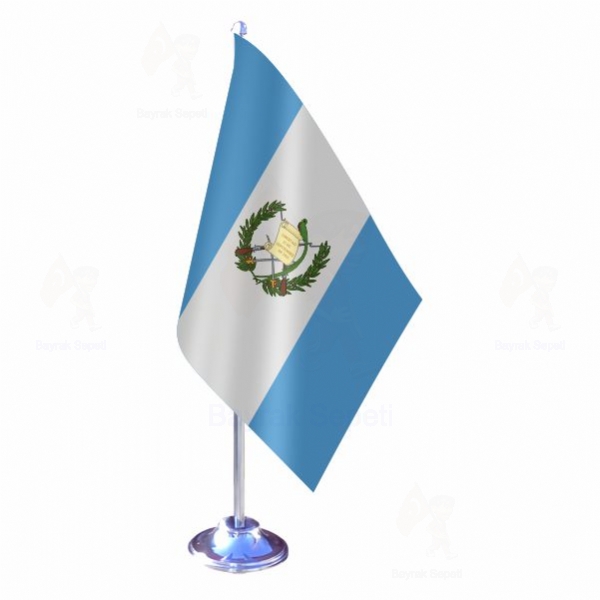 Guatemala Tekli Masa Bayraklar