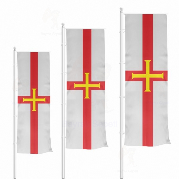 Guernsey Dikey Gönder Bayrakları